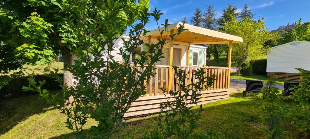 Mobile-Home Funny – Terrasse semi-couverte