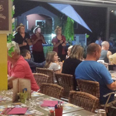 Concert pendant les soirée camping Aubrac